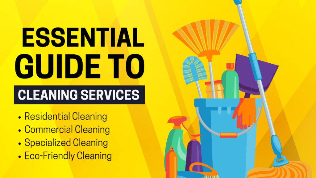 Guide to Cleaning Services for hire