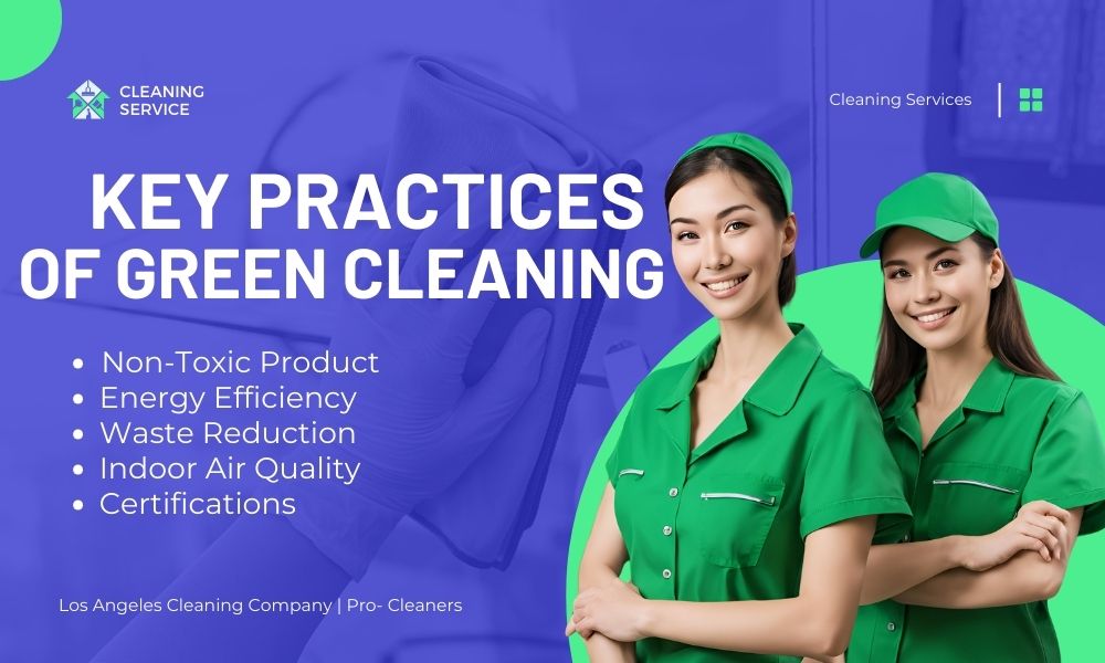 Key practices of Green Cleaning