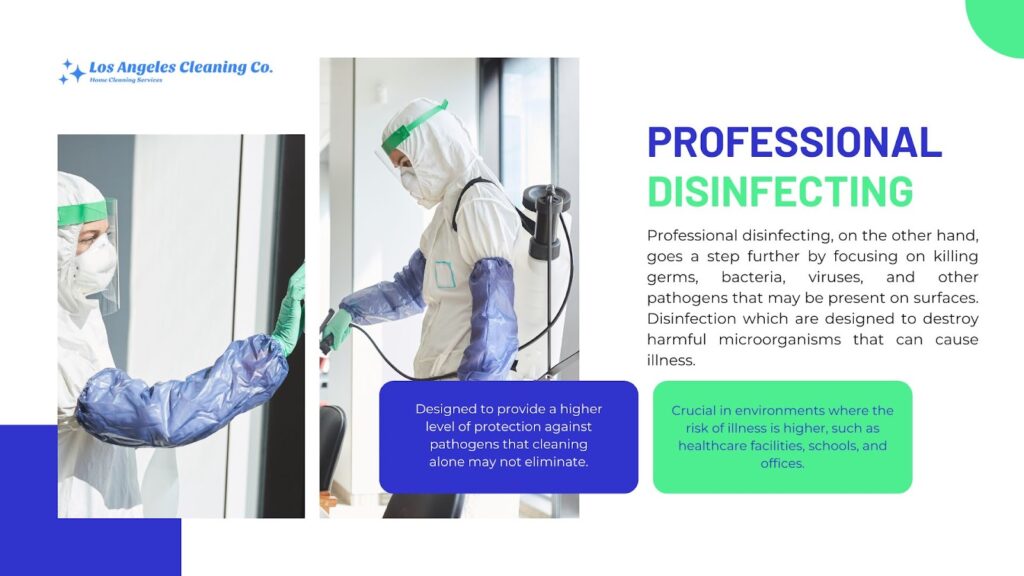 professional disinfecting