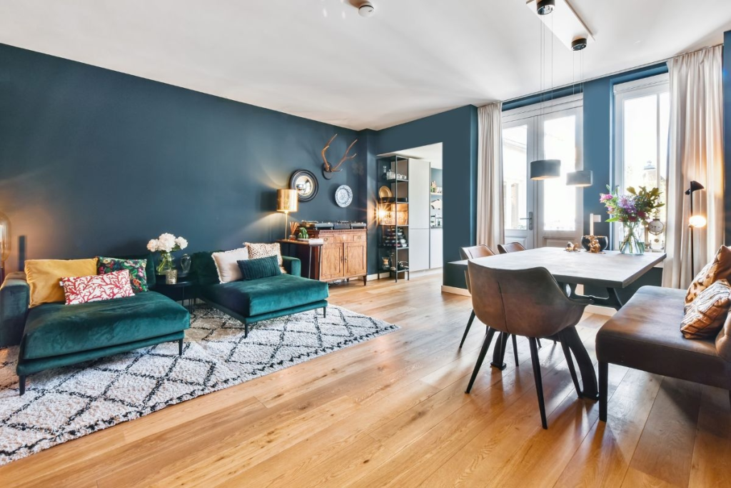 Germ Free Living Room Cleaned by Professional Cleaners