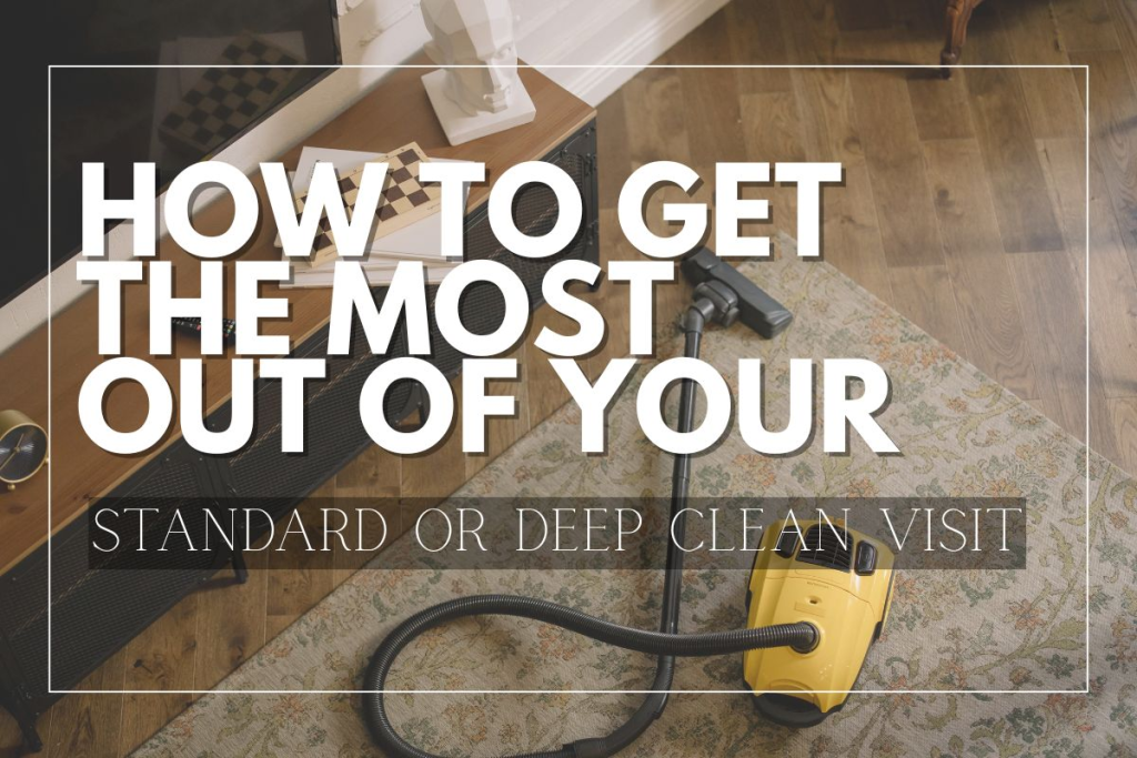 Standard or Deep Cleaning Services