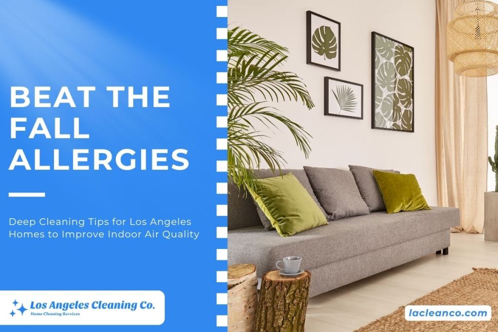deep cleaning tips for LA homes banner