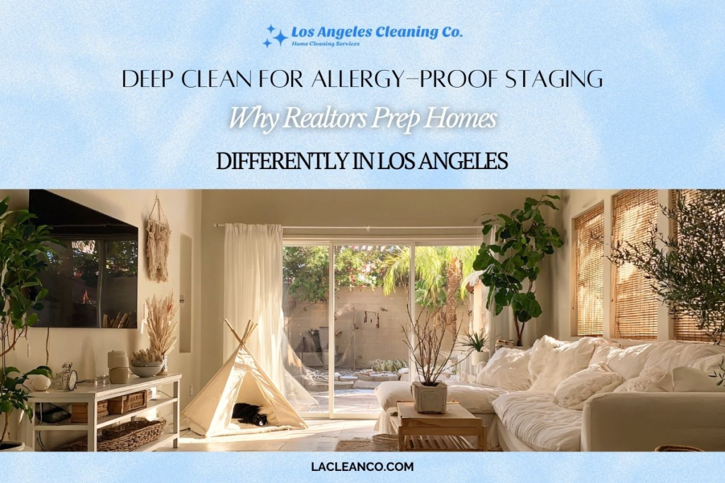 Deep Clean for Allergy-Proof Staging banner