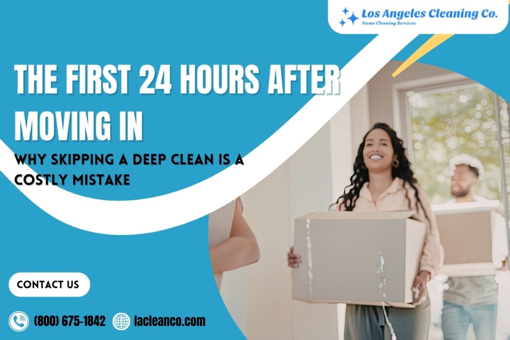 The First 24 Hours After Moving In: Why Skipping a Deep Clean Is a Costly Mistake